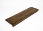 Preview: Windowsill Renovation Step Oak Select Natur A/B 26 mm, finger joint lamella, tone smoked oak oiled, with overhang